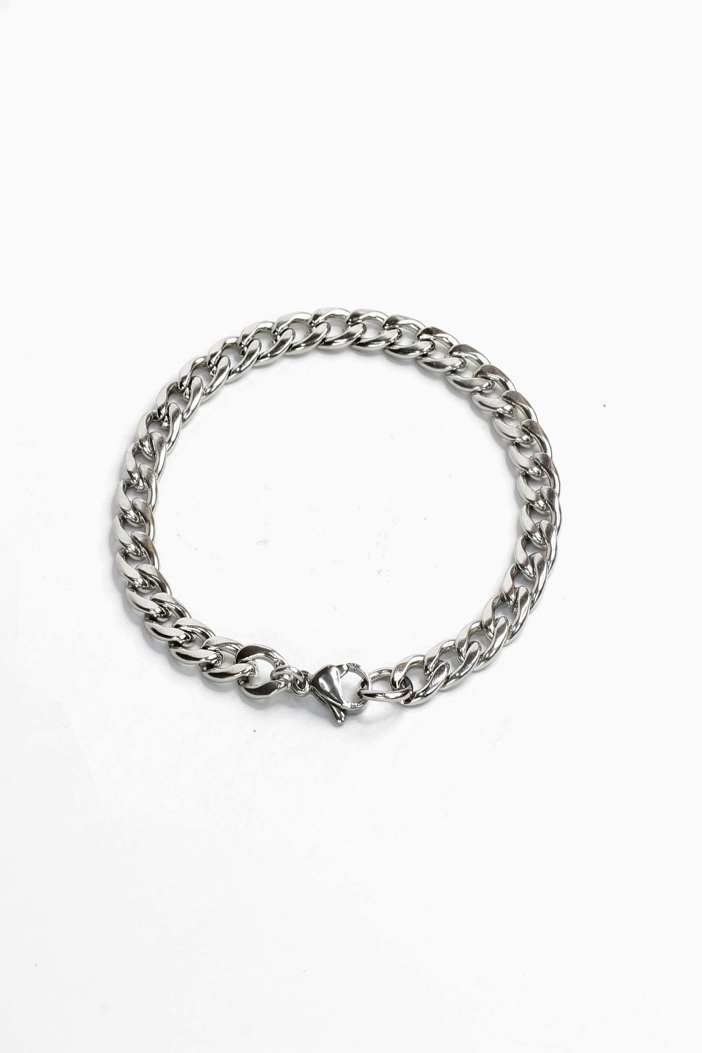 6mm Stainless Steel Chain Bracelet