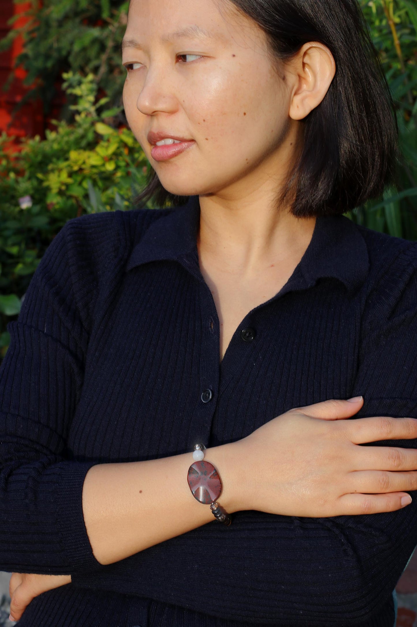 Mahogany Waves Bracelets