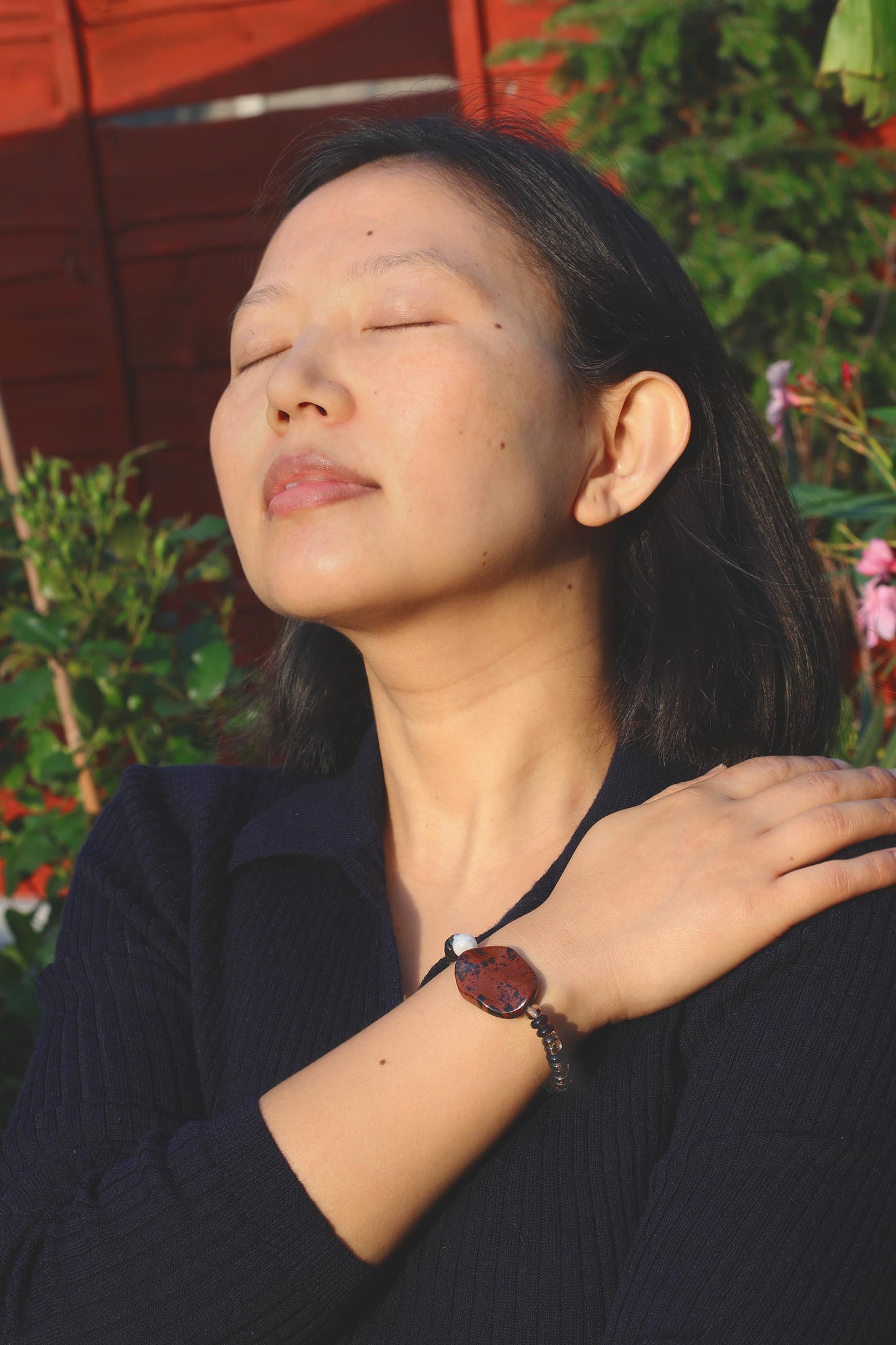 Mahogany Waves Bracelets
