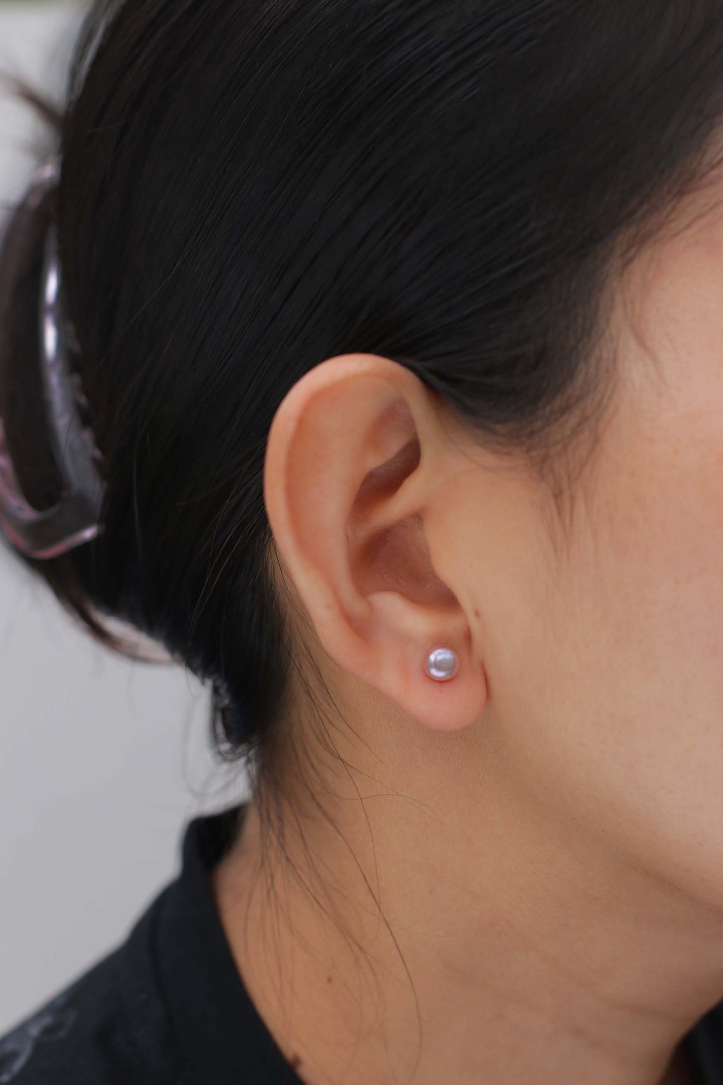 6-6.5mm light purple studs