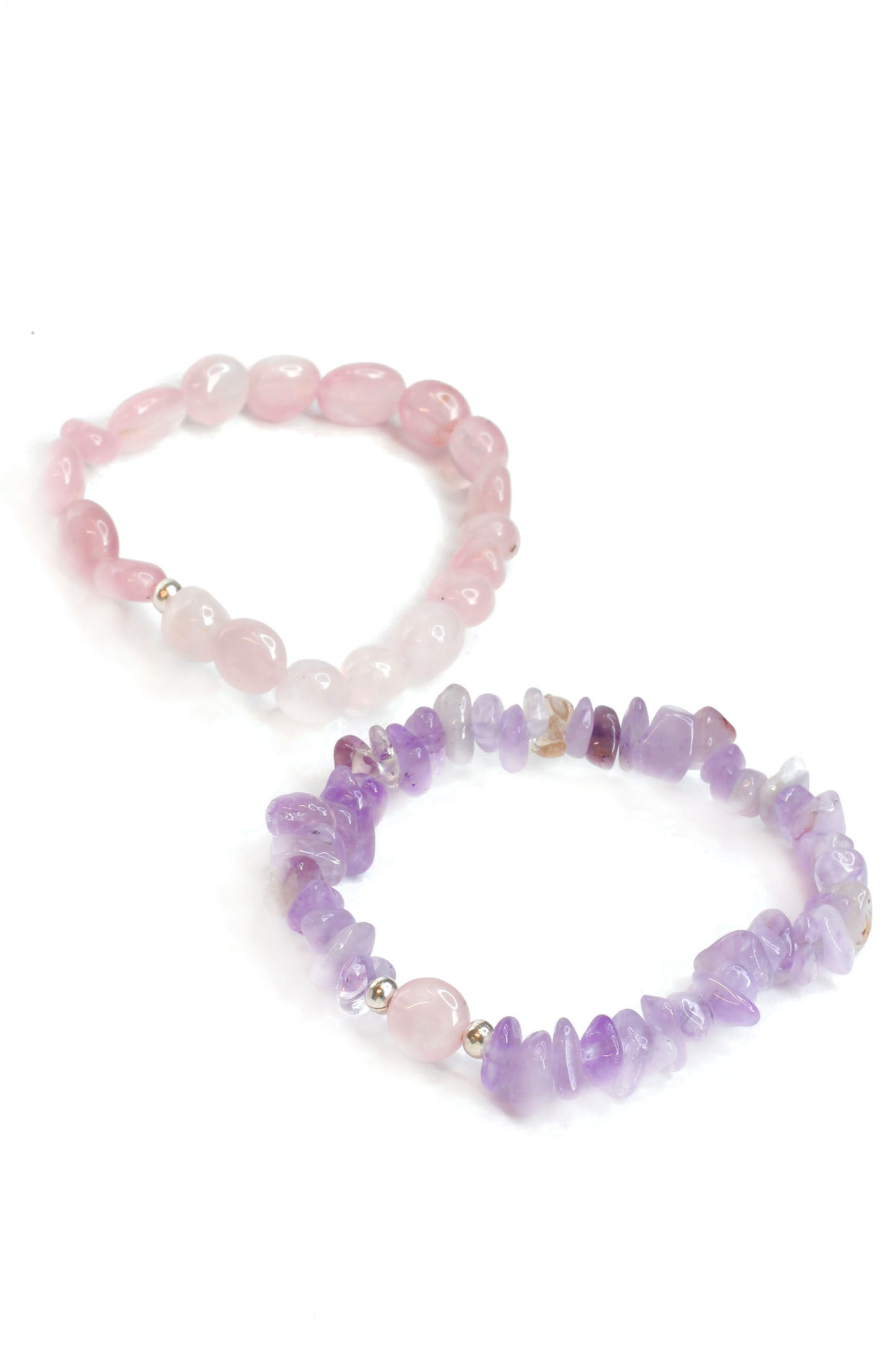 Soul Harmony Amethyst & Rose Quartz Bracelet