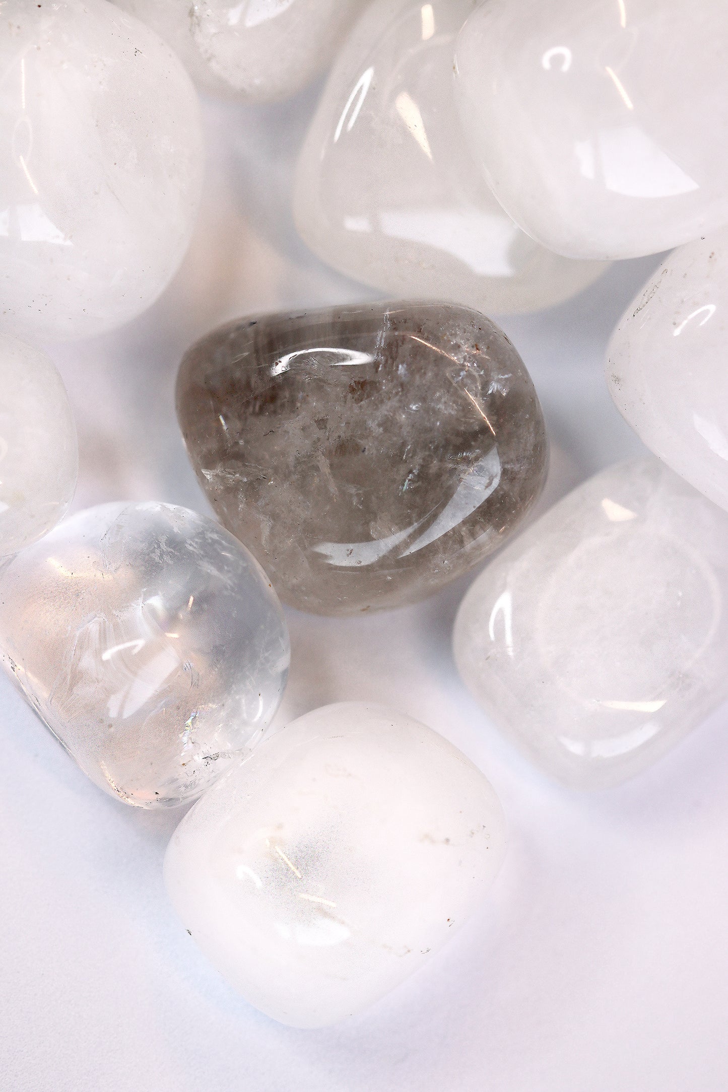 Natural Quartz Tumblestone Crystals