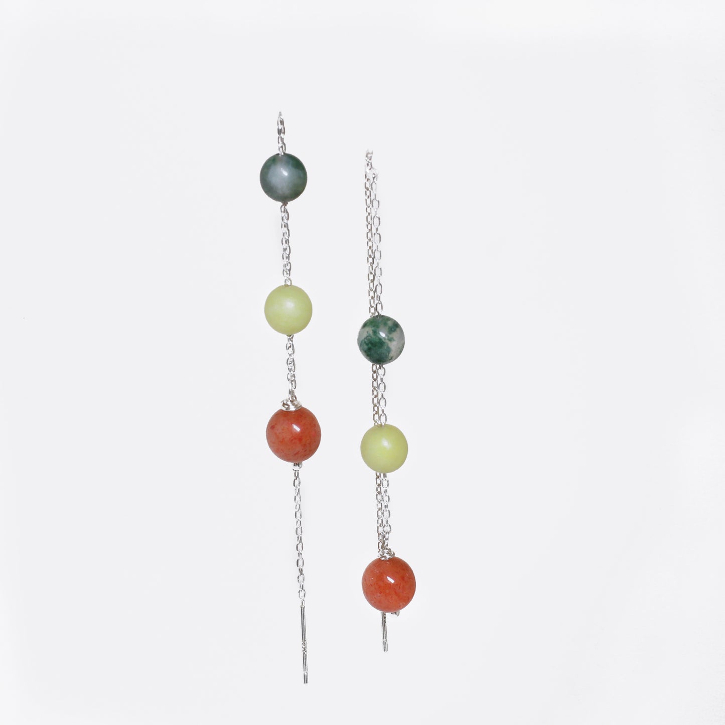 Sun, Soil, Soul Thread Earrings