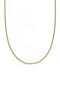 2mm Gold Plated Micro Curb Chains