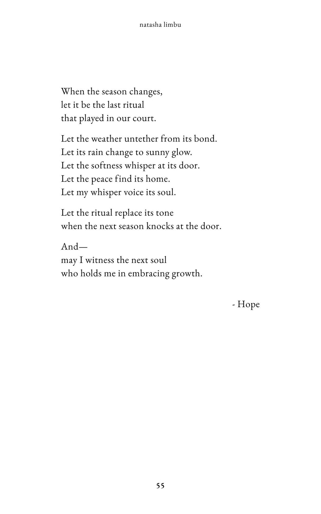 Spring in 44 Poetry Book