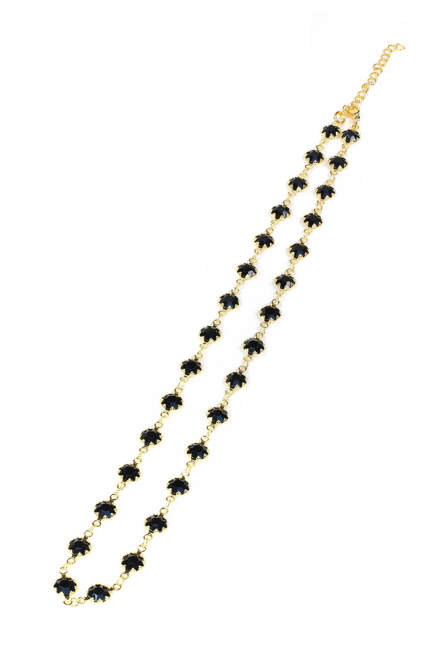 Blackberry Candy Crystal Necklace