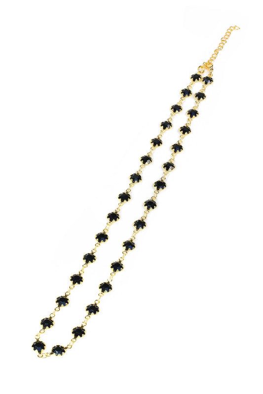 Blackberry Candy Crystal Necklace