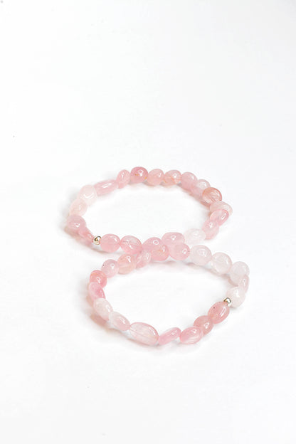 Blissful Harmony Rose Quartz Bracelet
