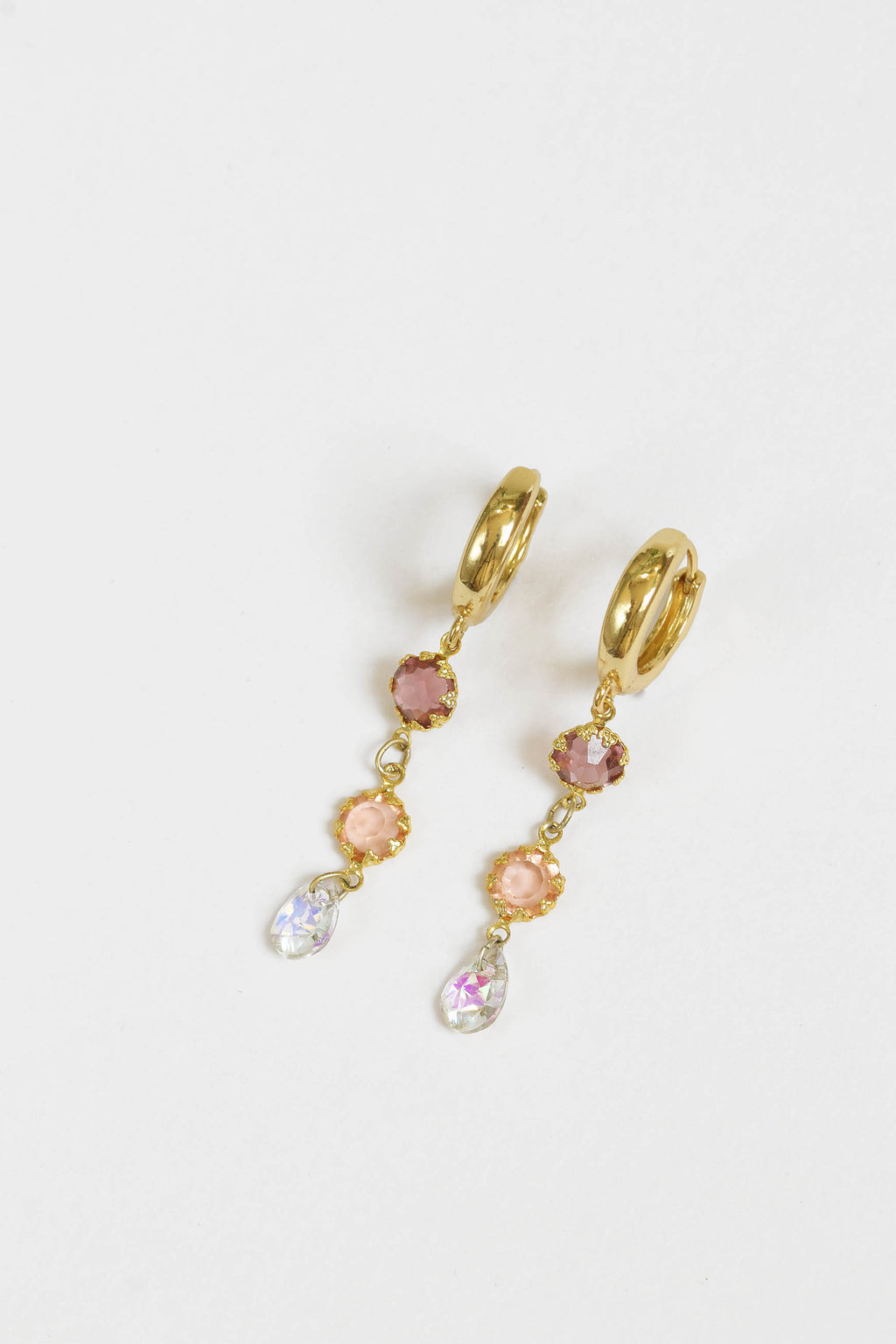 Candy Crystal Dangle Earrings