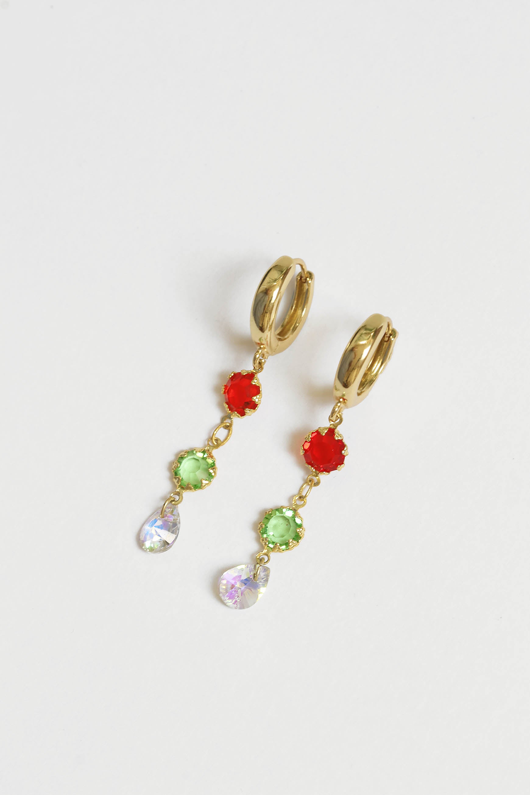 Candy Crystal Dangle Earrings