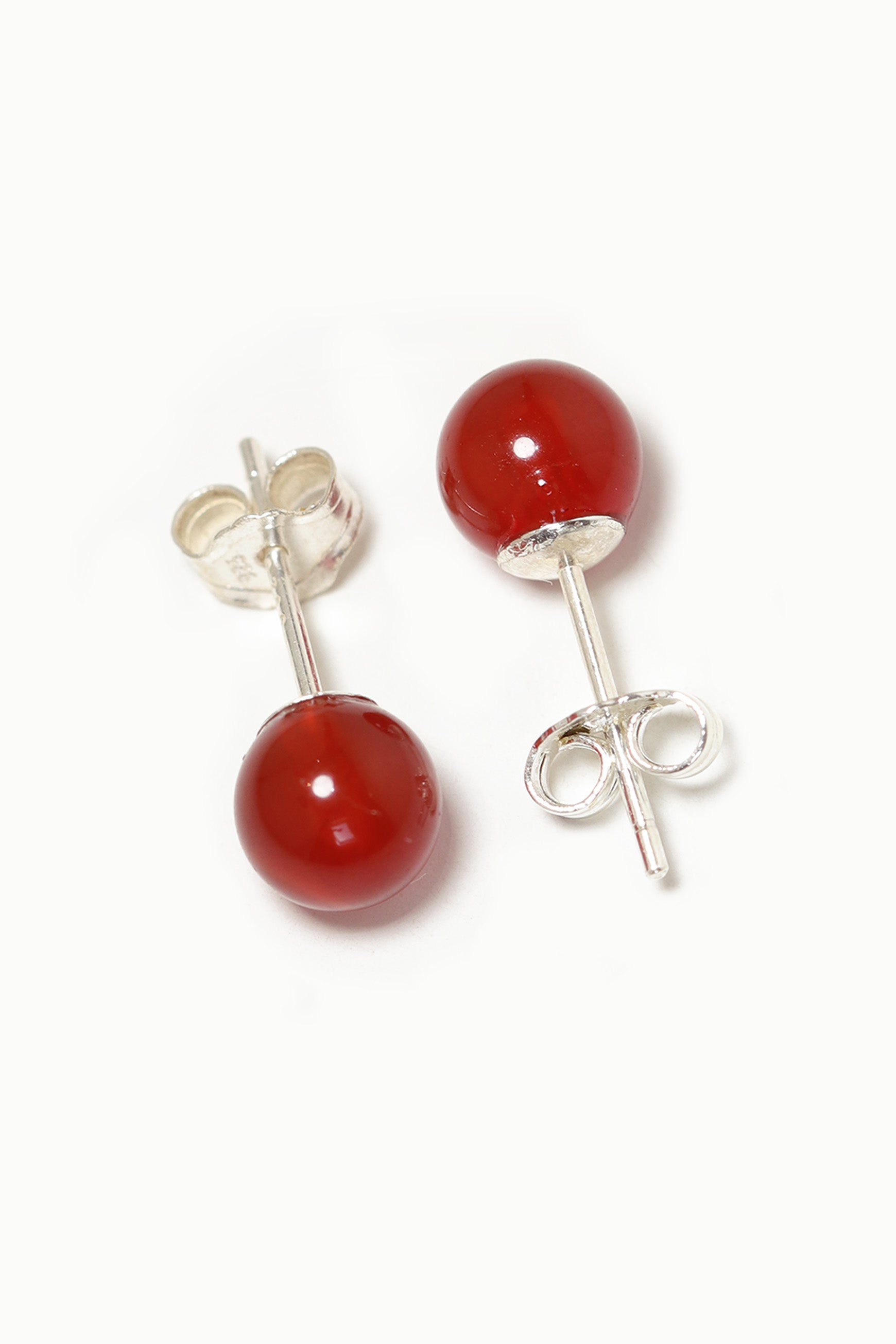 Carnelian Ember Studs