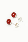 Carnelian Ember Studs