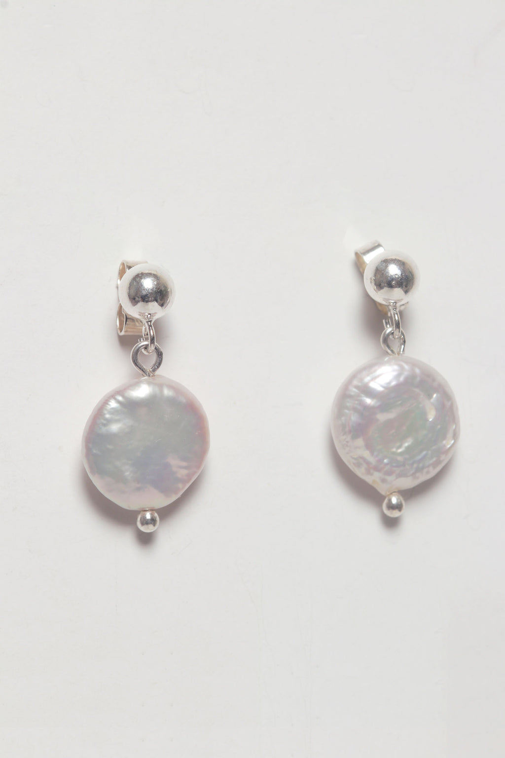 Pearls & Silver Earrings