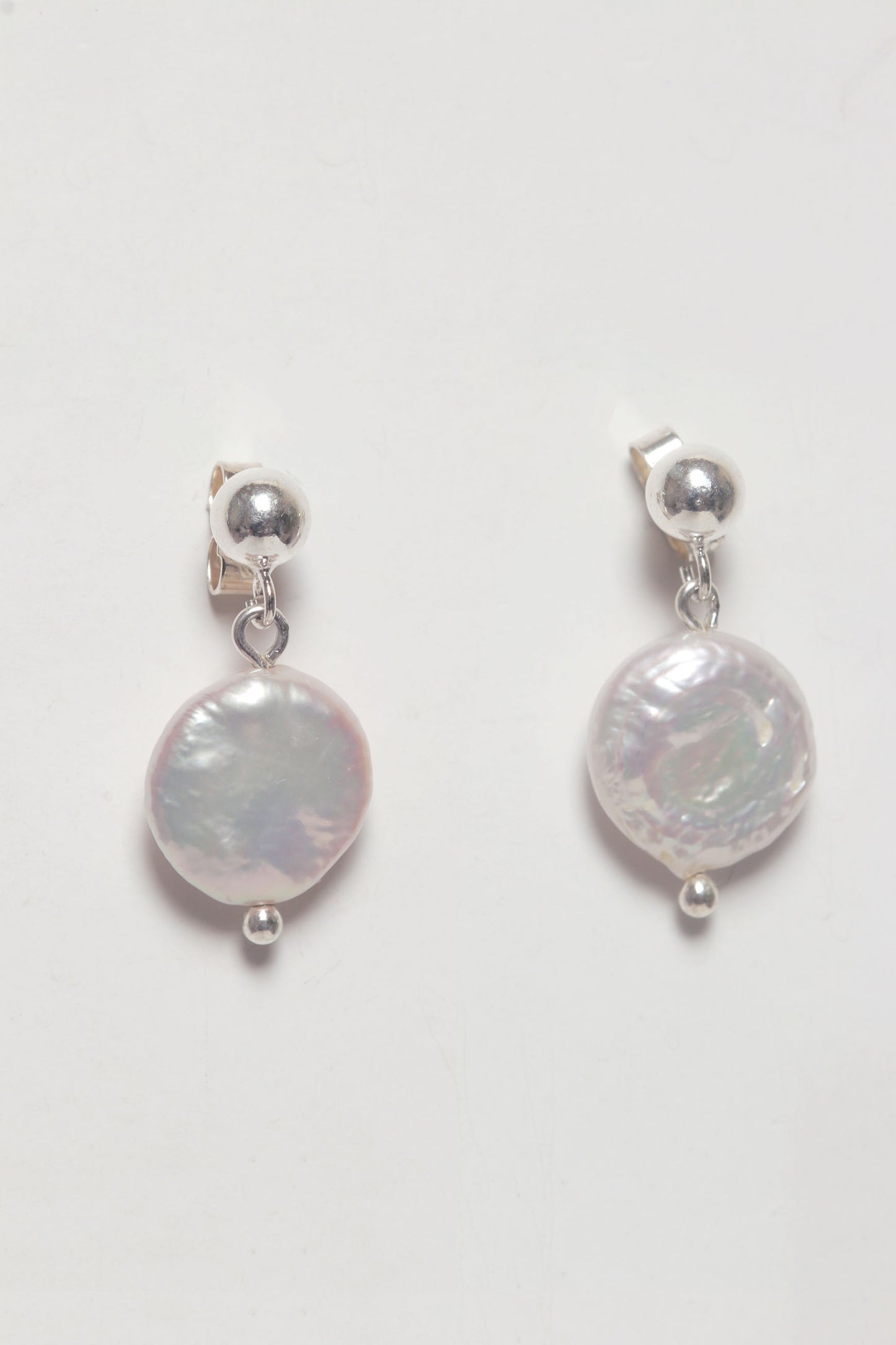 Pearls & silver Earrings