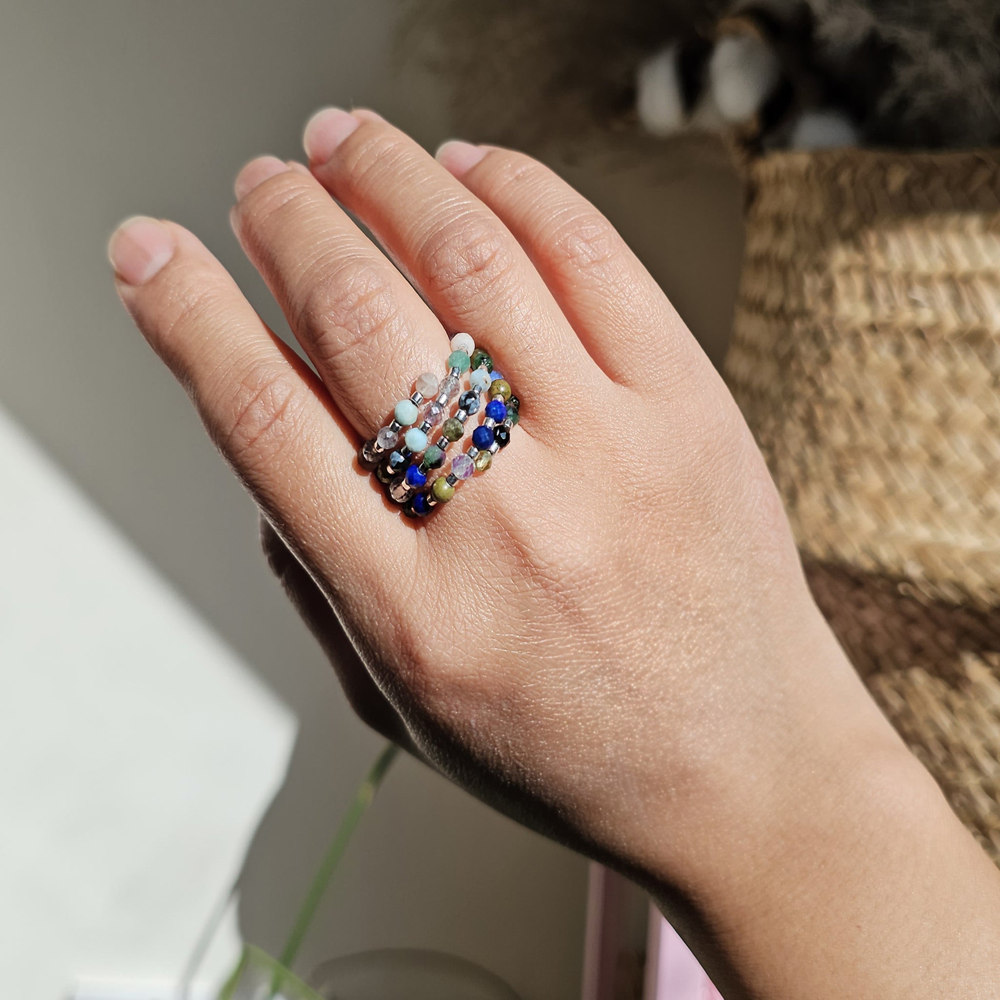 Maya Acrostic Ring