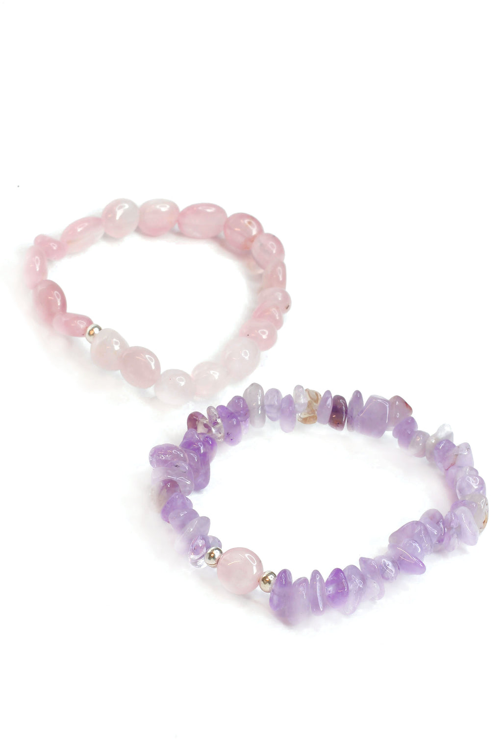Soul Harmony Amethyst & Rose Quartz Bracelet