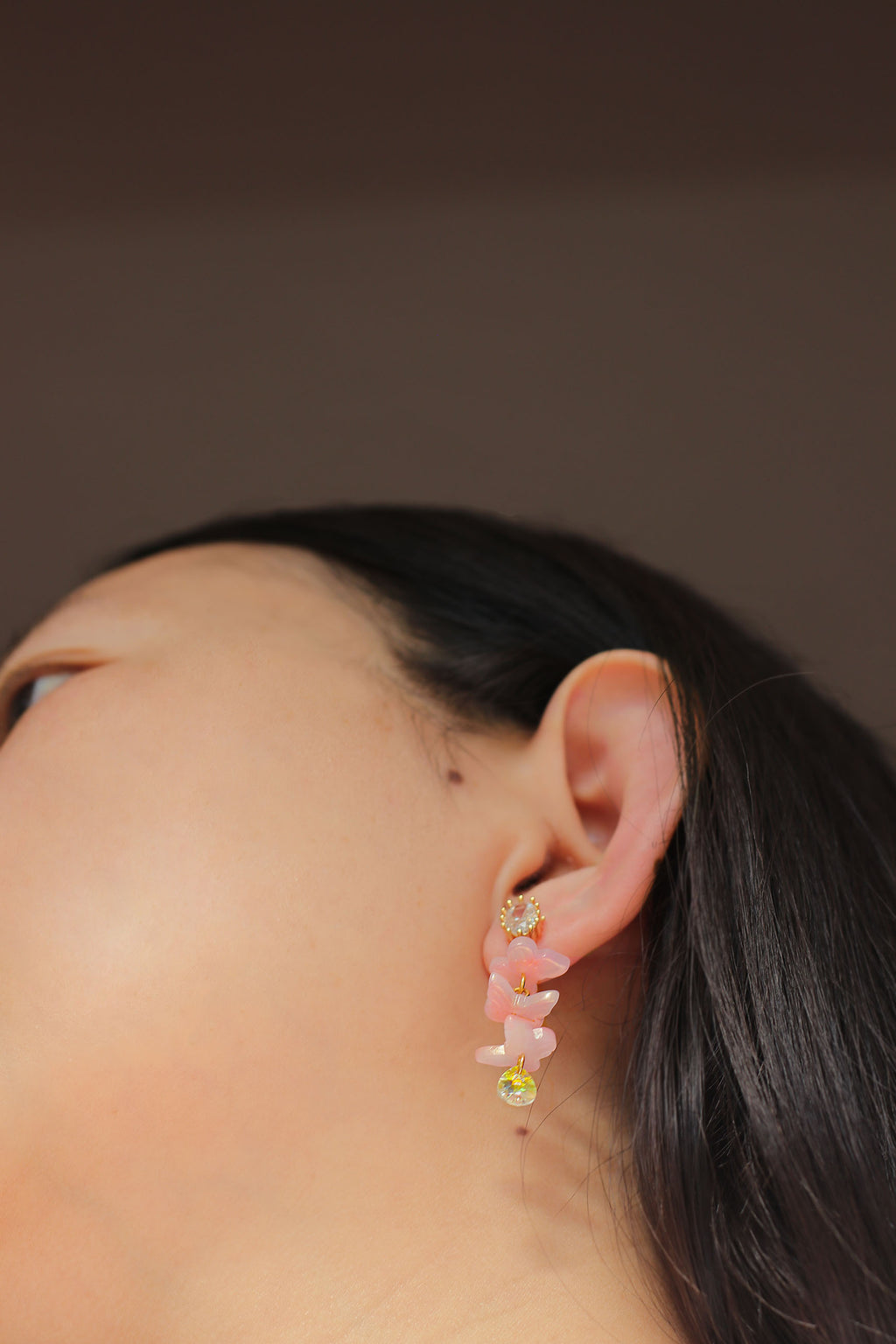 Yatra Butterfly Dangle Earrings