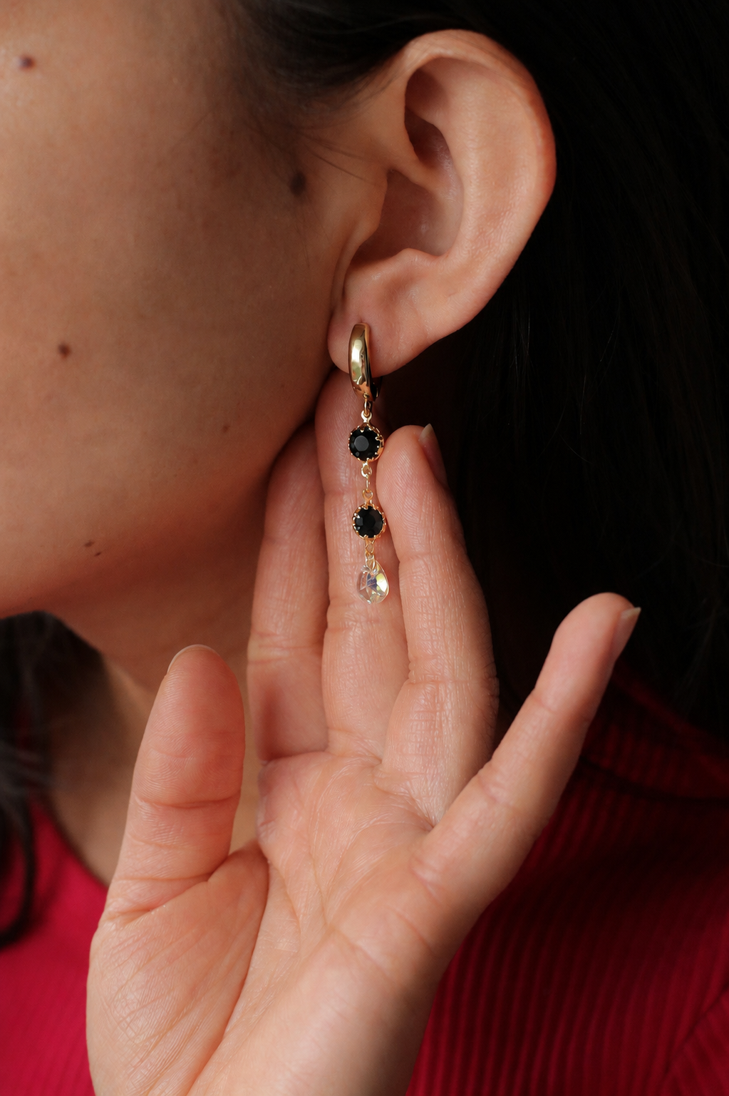 Candy Crystal Dangle Earrings