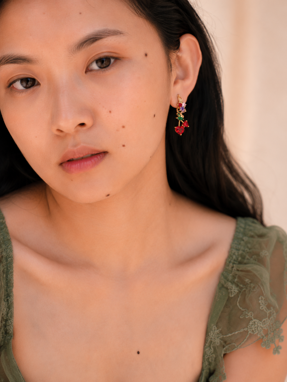 Like A Cherry Blossom Earrings