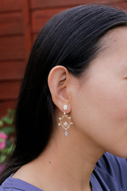 Frozen In Time EarringsNuma EstiloDrop Earrings