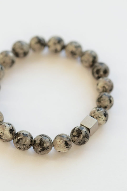 Kiwi Gemstone BraceletNuma EstiloMen's bracelet