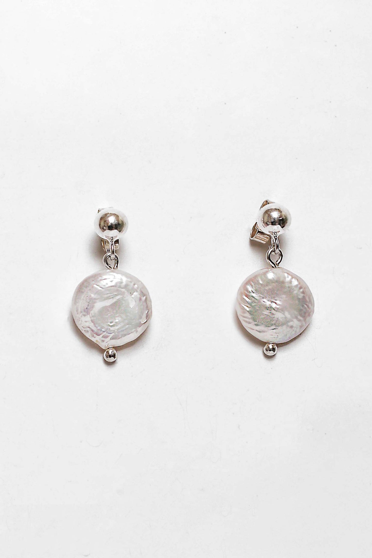 Pearls & silver Earrings
