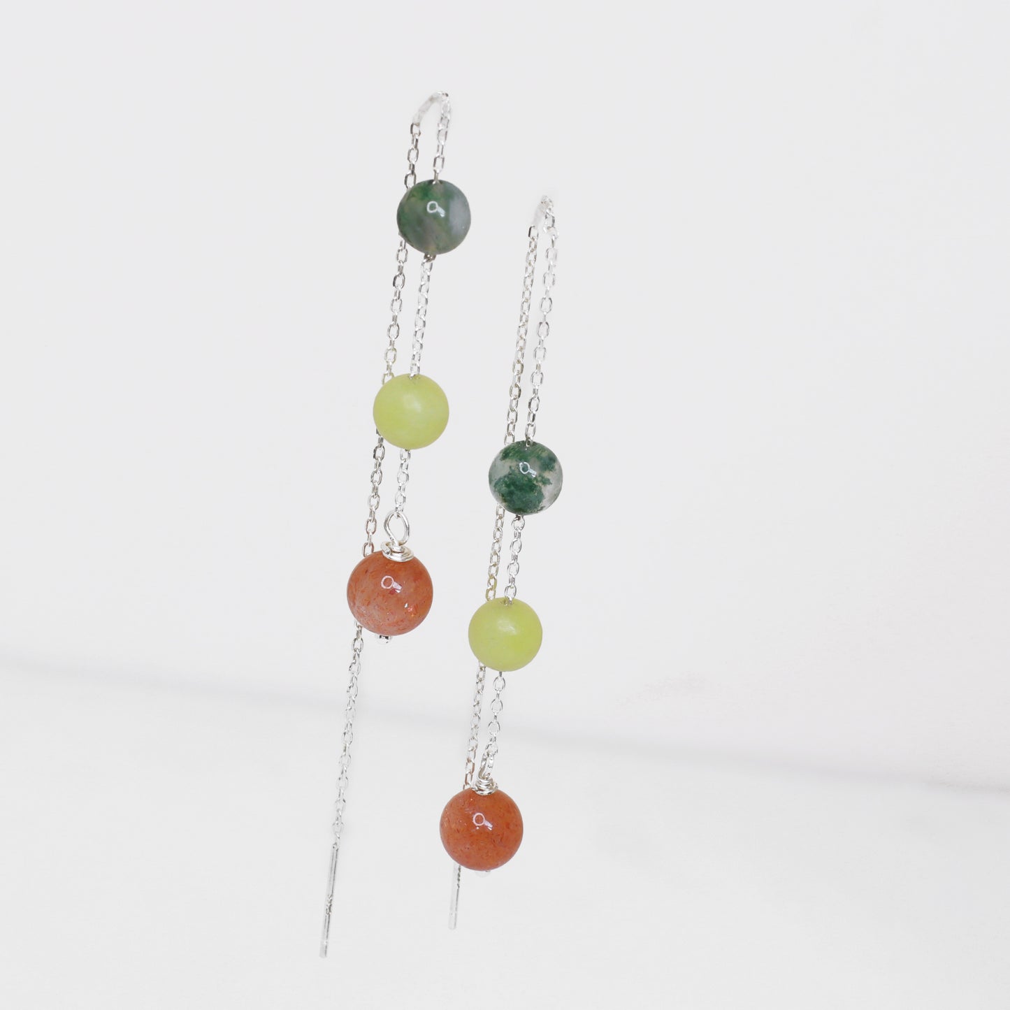 Sun, Soil, Soul Thread Earrings
